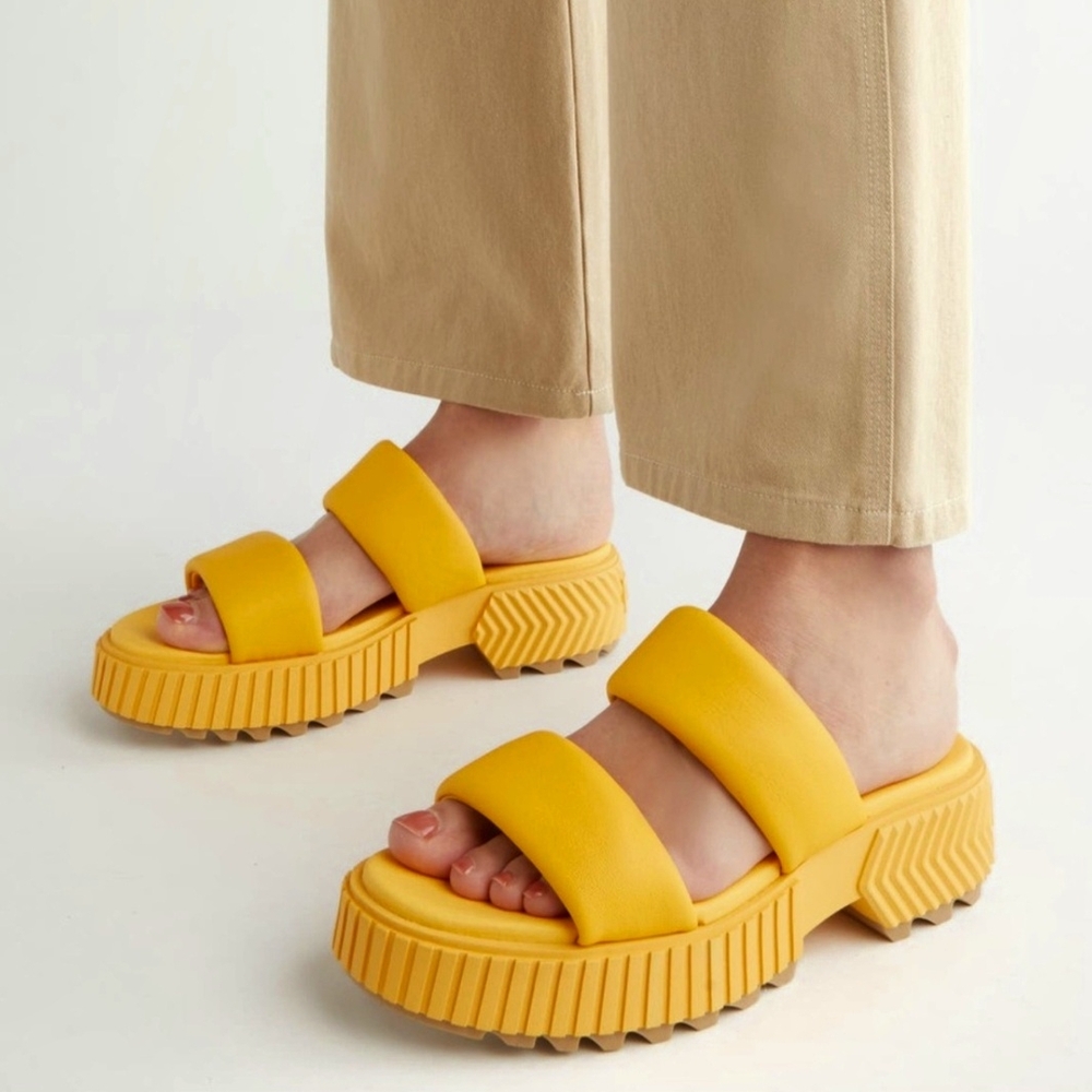 Sorel Ona Platform Slide Sandals